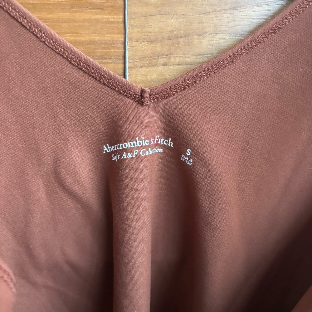 NWOT Abercrombie & Fitch Soft A&F Collection Bodysuit, Size S - Picture 7 of 10